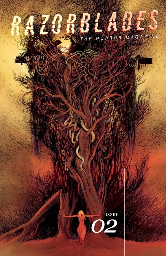 Razorblades - The Horror Magazine book cover 1