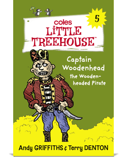 Captain Woodenhead the Wooden-headed Pirate book cover