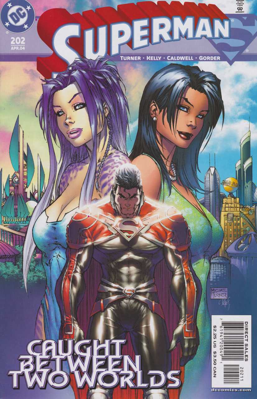 Superman (1987-2006) #202 book cover