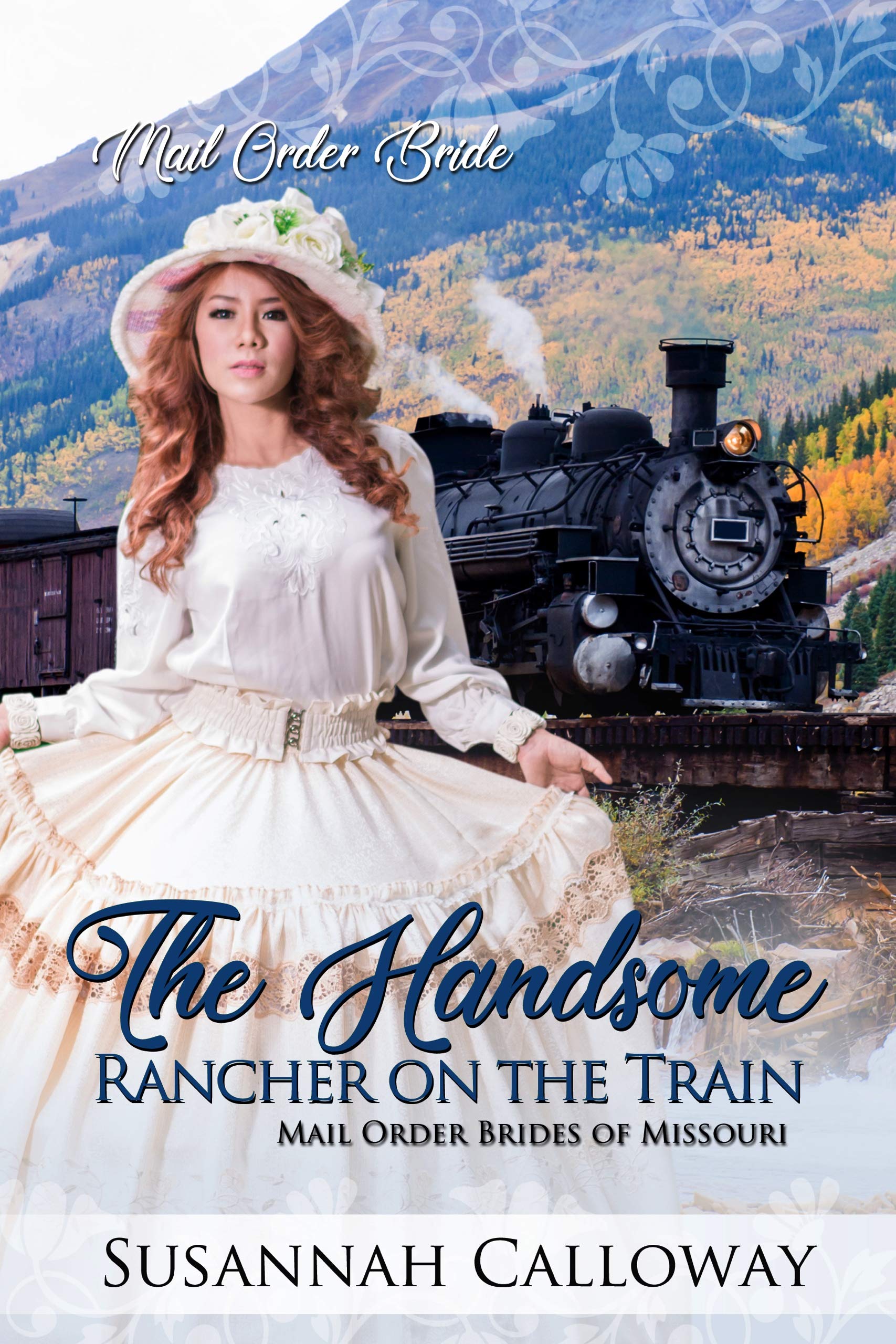 The Handsome Rancher on the Train book cover