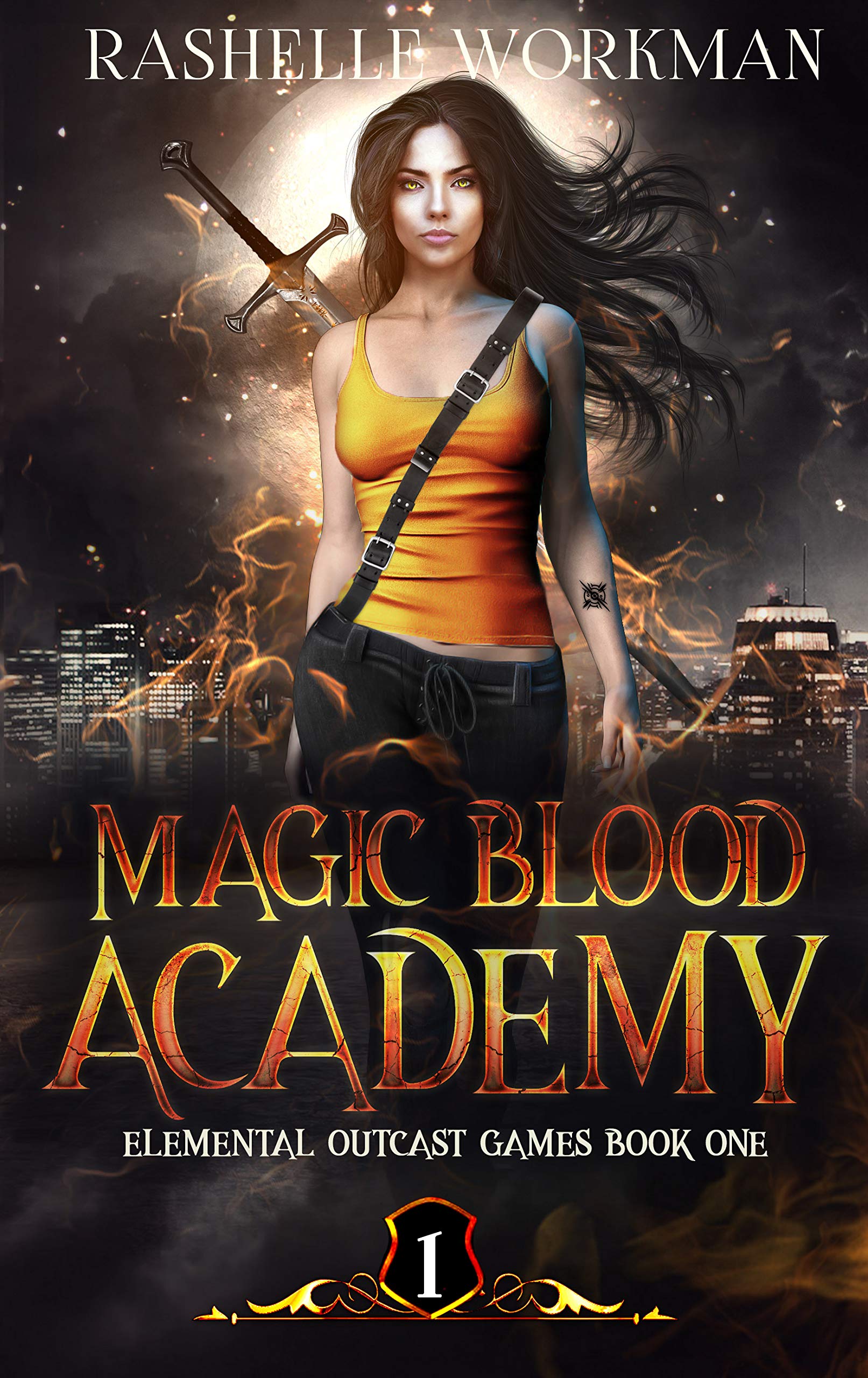 Magic Blood Academy book cover 1