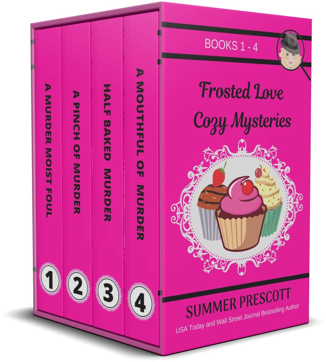 Frosted Love Cozy Mysteries: Books 1 - 4