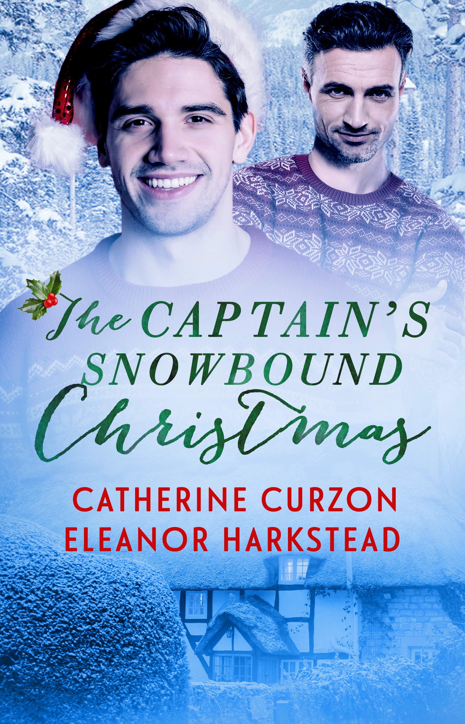 The Captain's Snowbound Christmas book cover