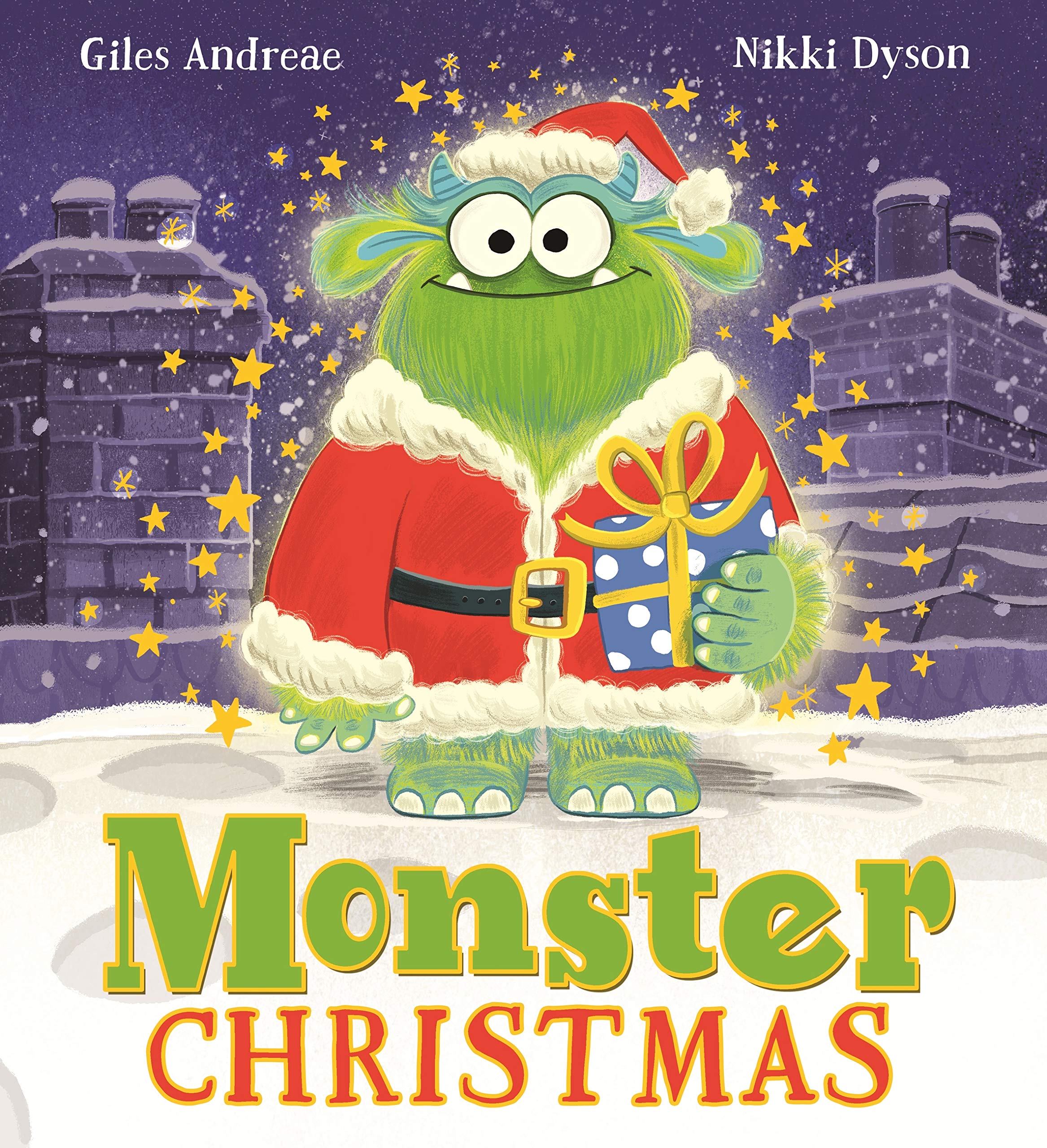 Monster Christmas book cover