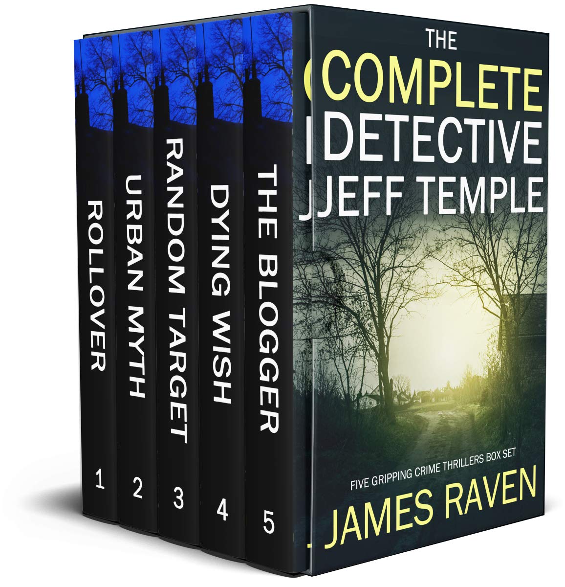 The Complete Detective Jeff Temple - five box set