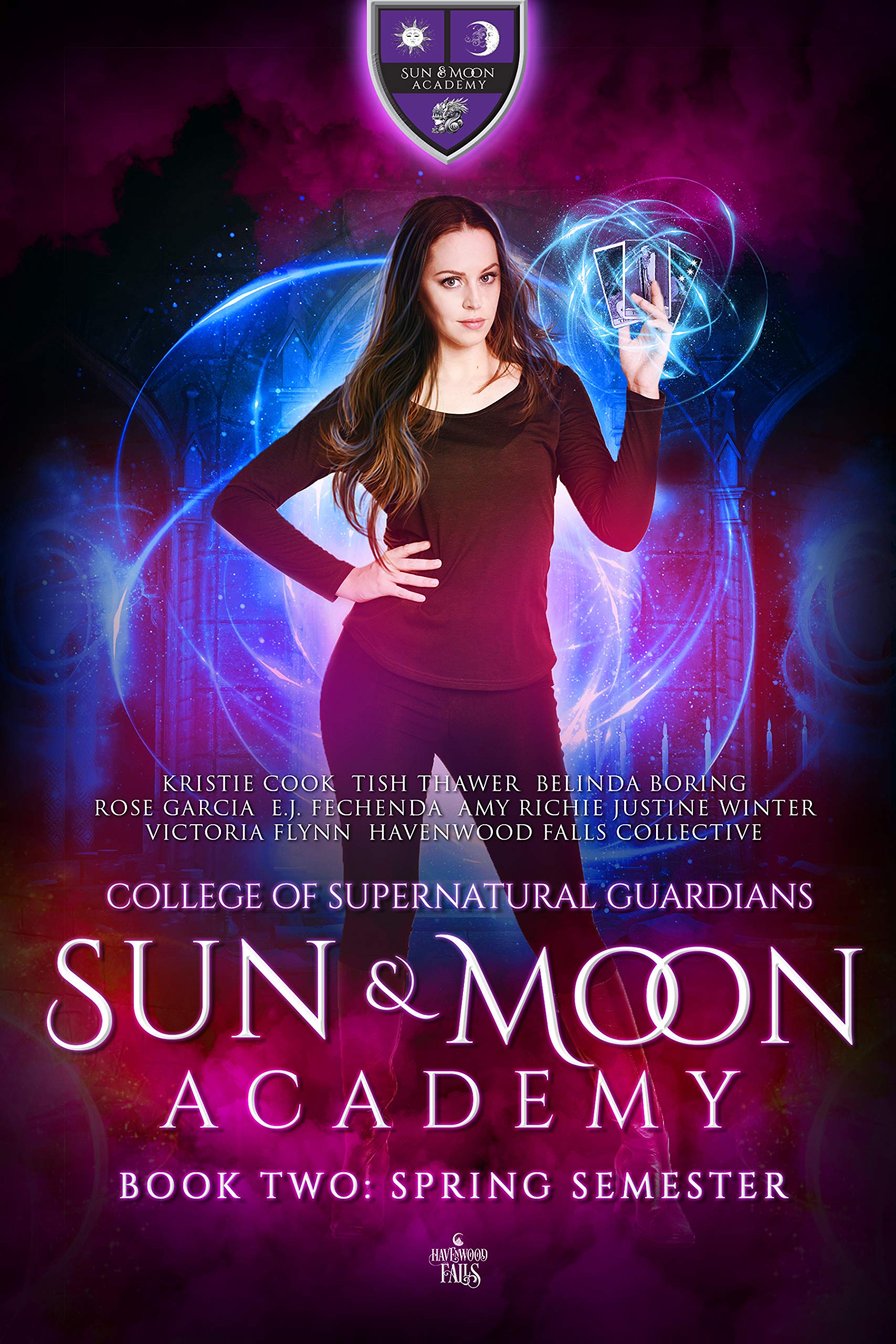 Sun & Moon Academy Book Two book cover