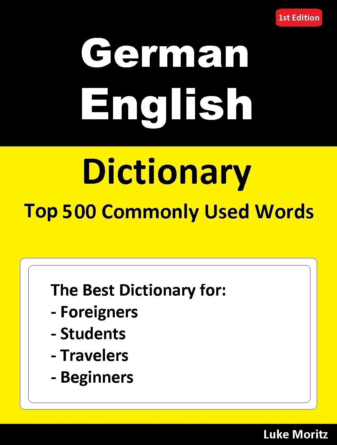 German English Dictionary Top 500 Commonly Used Words The Best