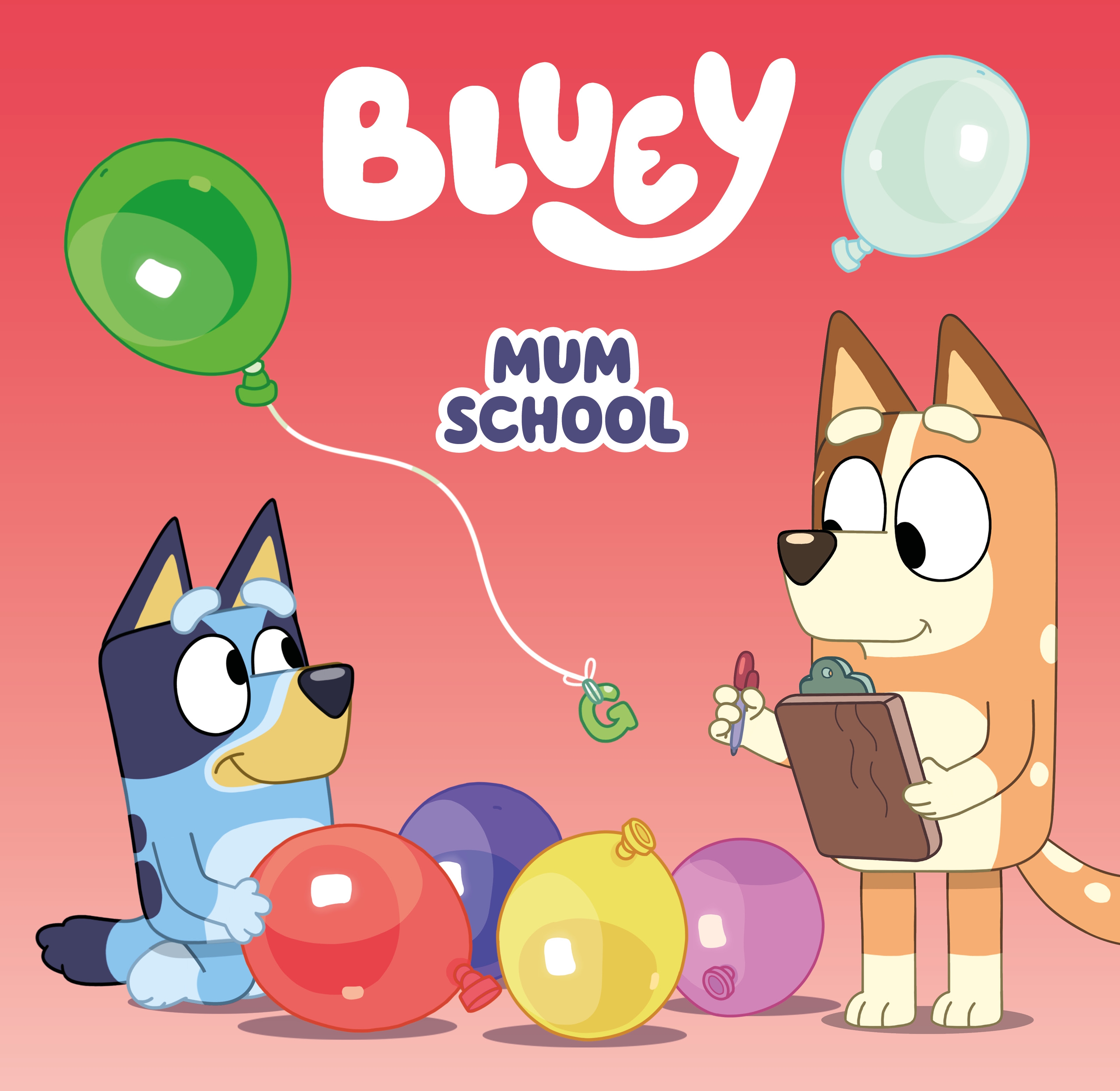 Bluey book cover