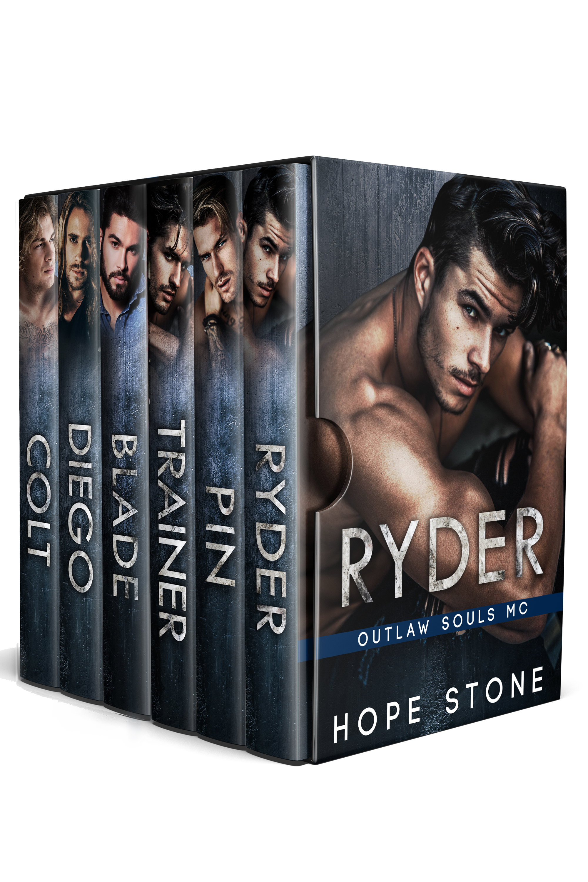 Outlaw Souls MC Books 1-6 book cover