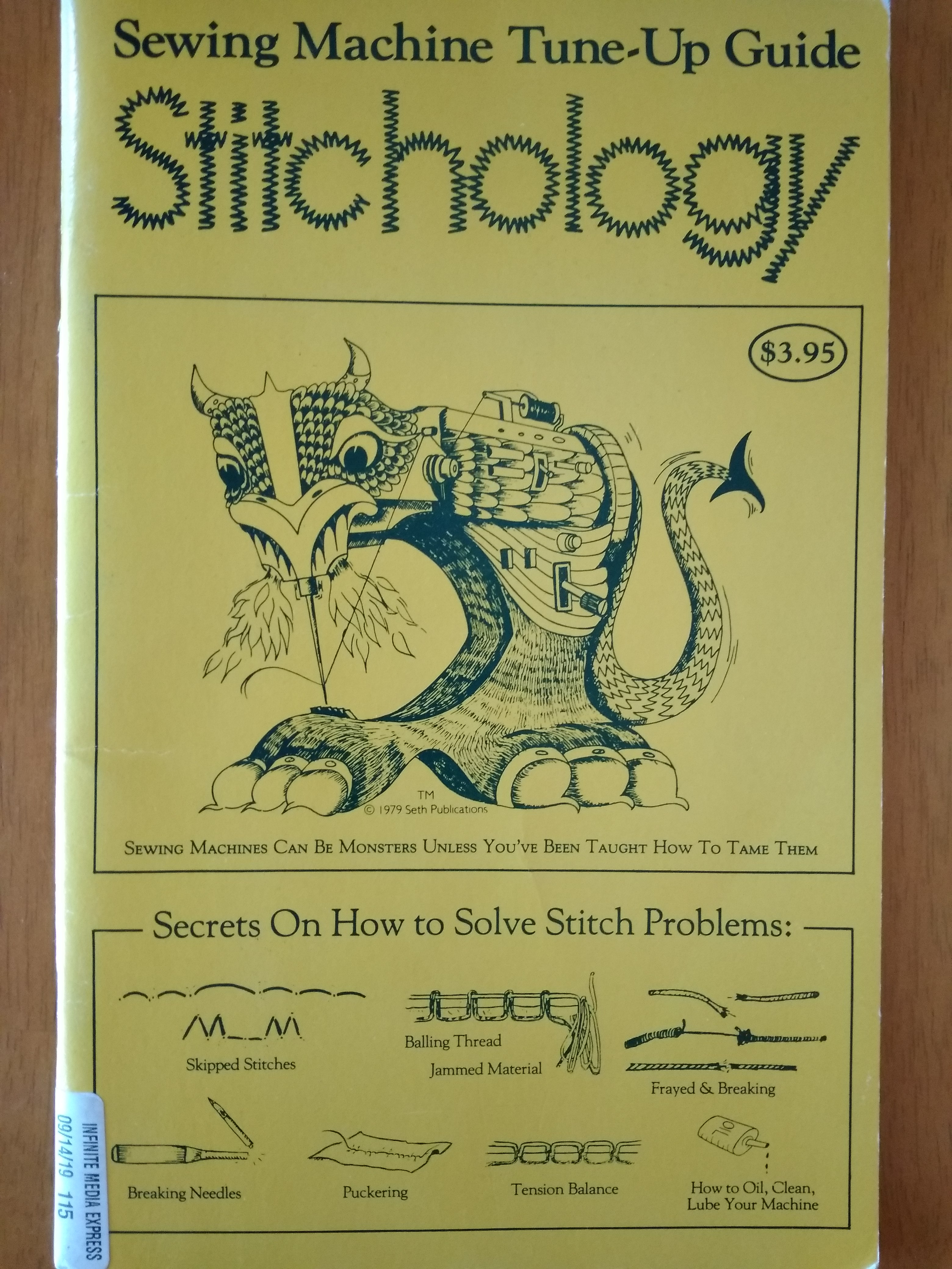 Stitchology Sewing Machine Tuneup Guide by Douglas Neil Skjerseth