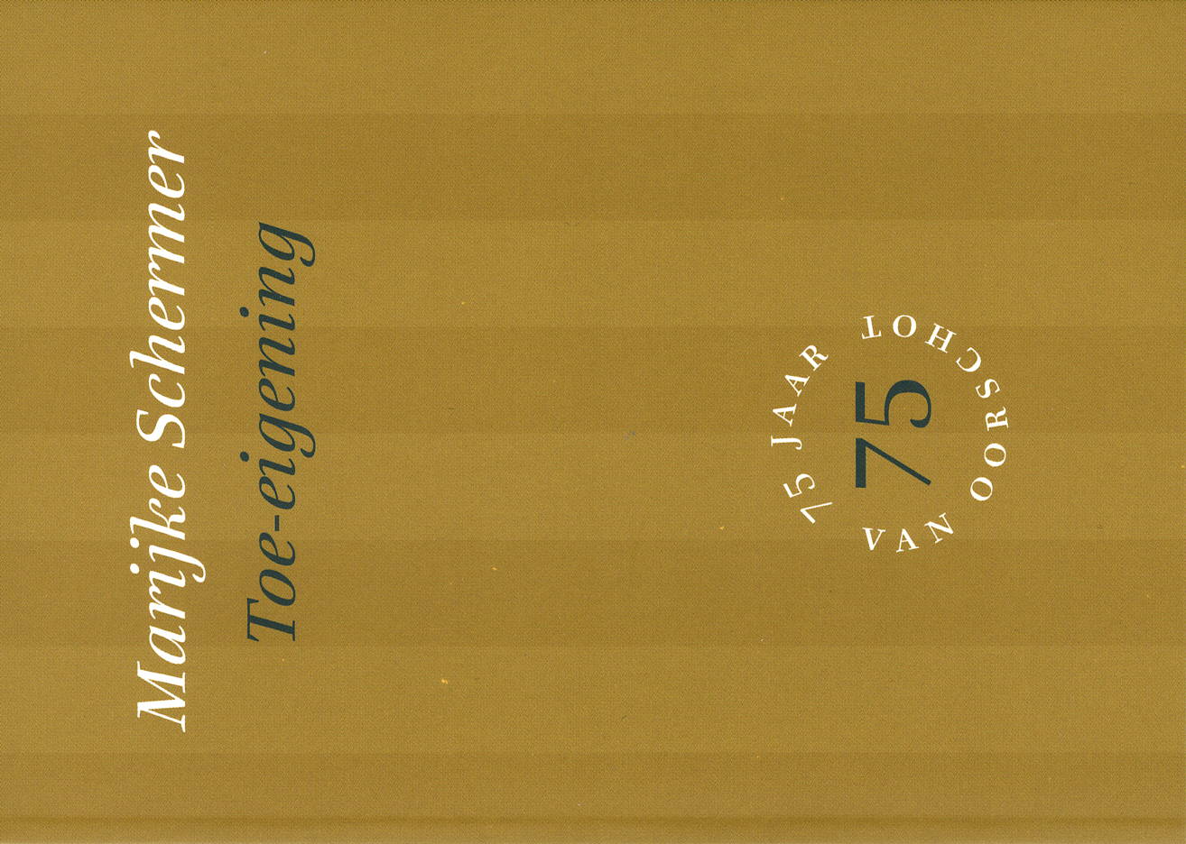Toe-eigening by Marijke Schermer | Goodreads