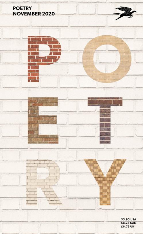 Poetry Foundation Magazine, November 2020 book cover