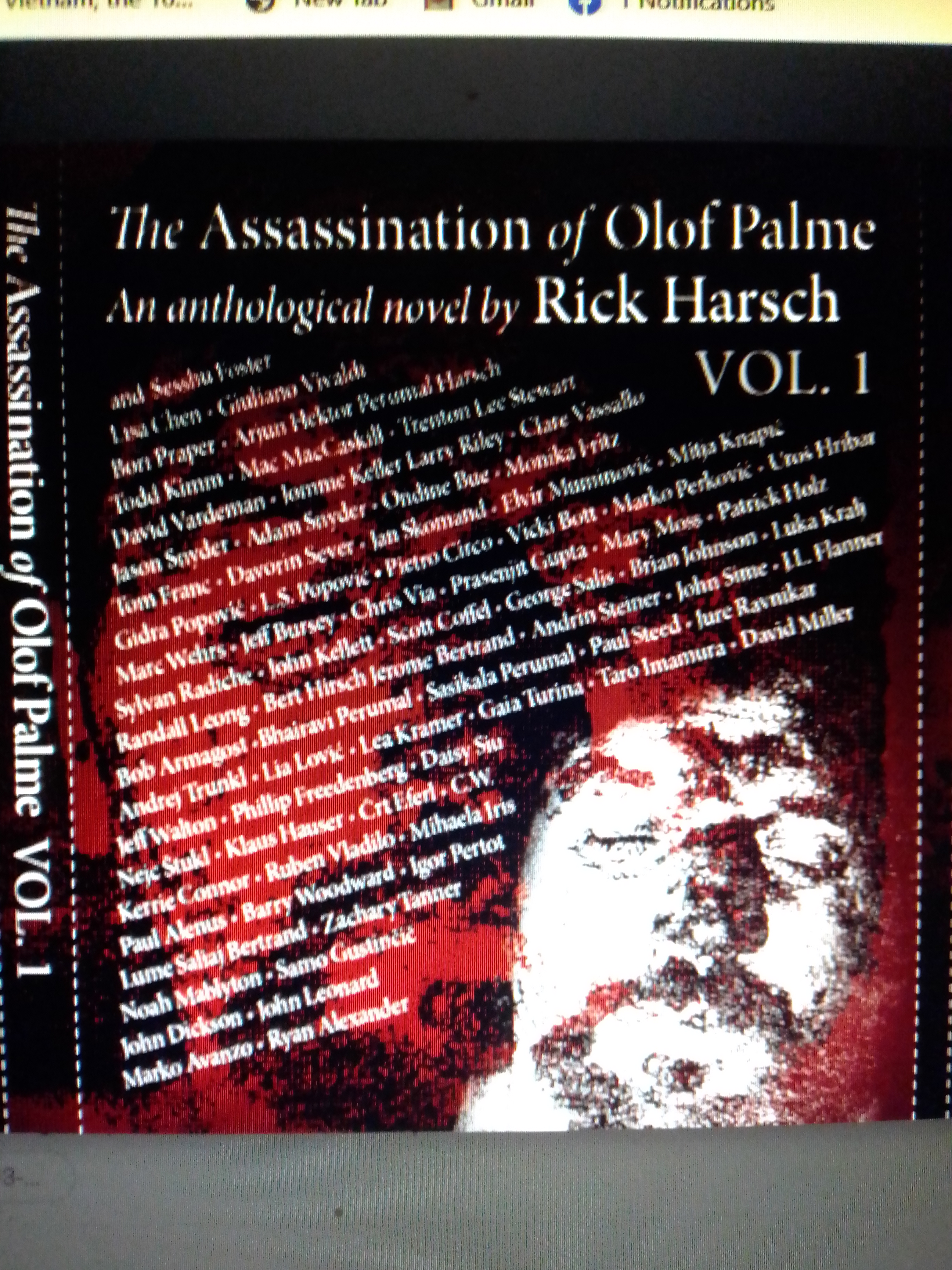 The Assassination of Olof Palme, an anthological novel, vol. 1