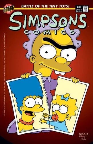 Simpsons Comics, #35 book cover