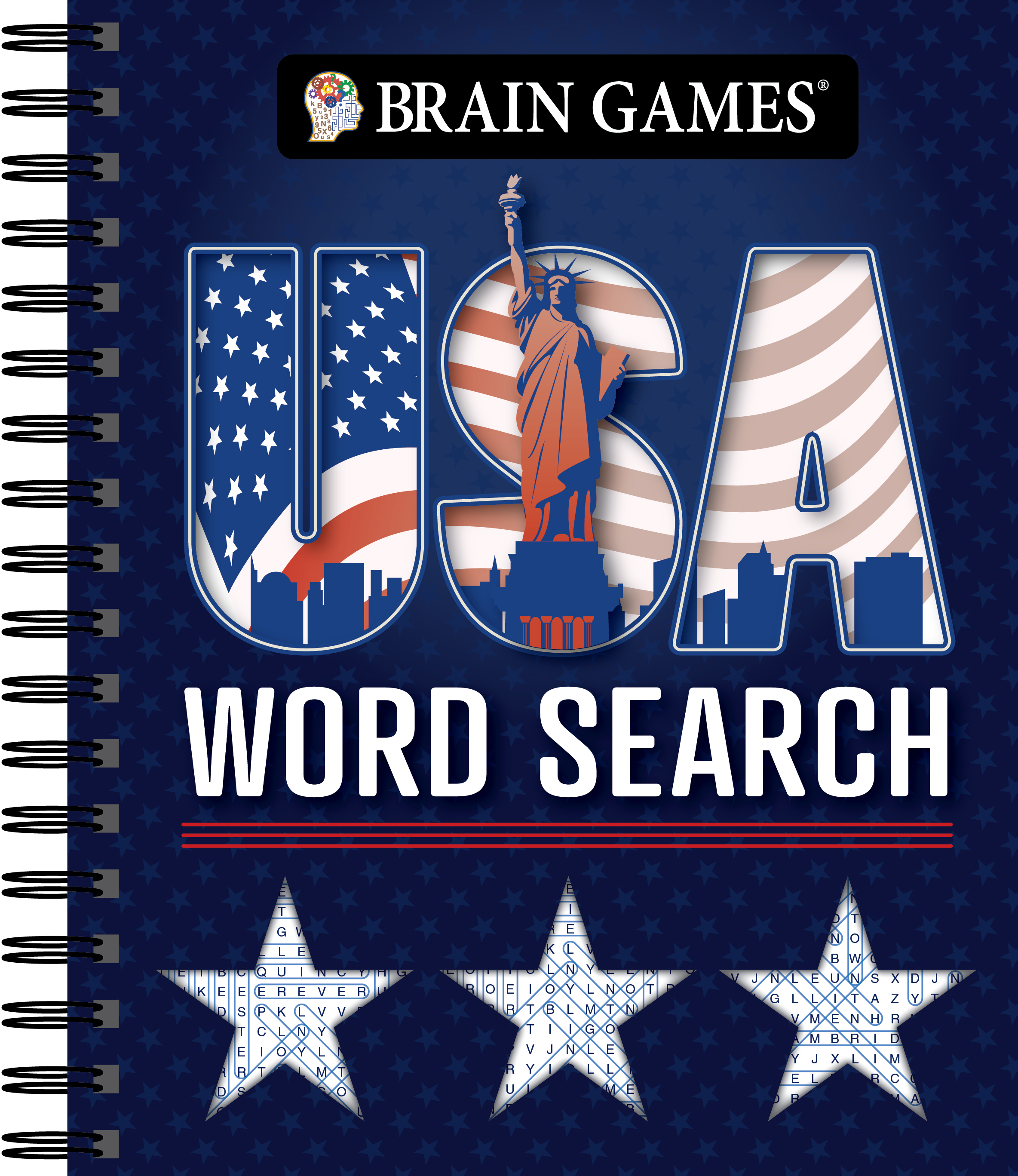 Brain Games - USA Word Search book cover
