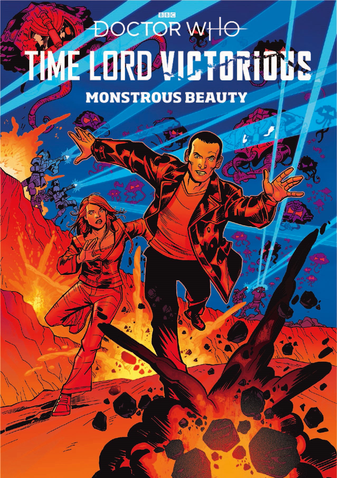 Doctor Who: Time Lord Victorious - The Comics book cover 2
