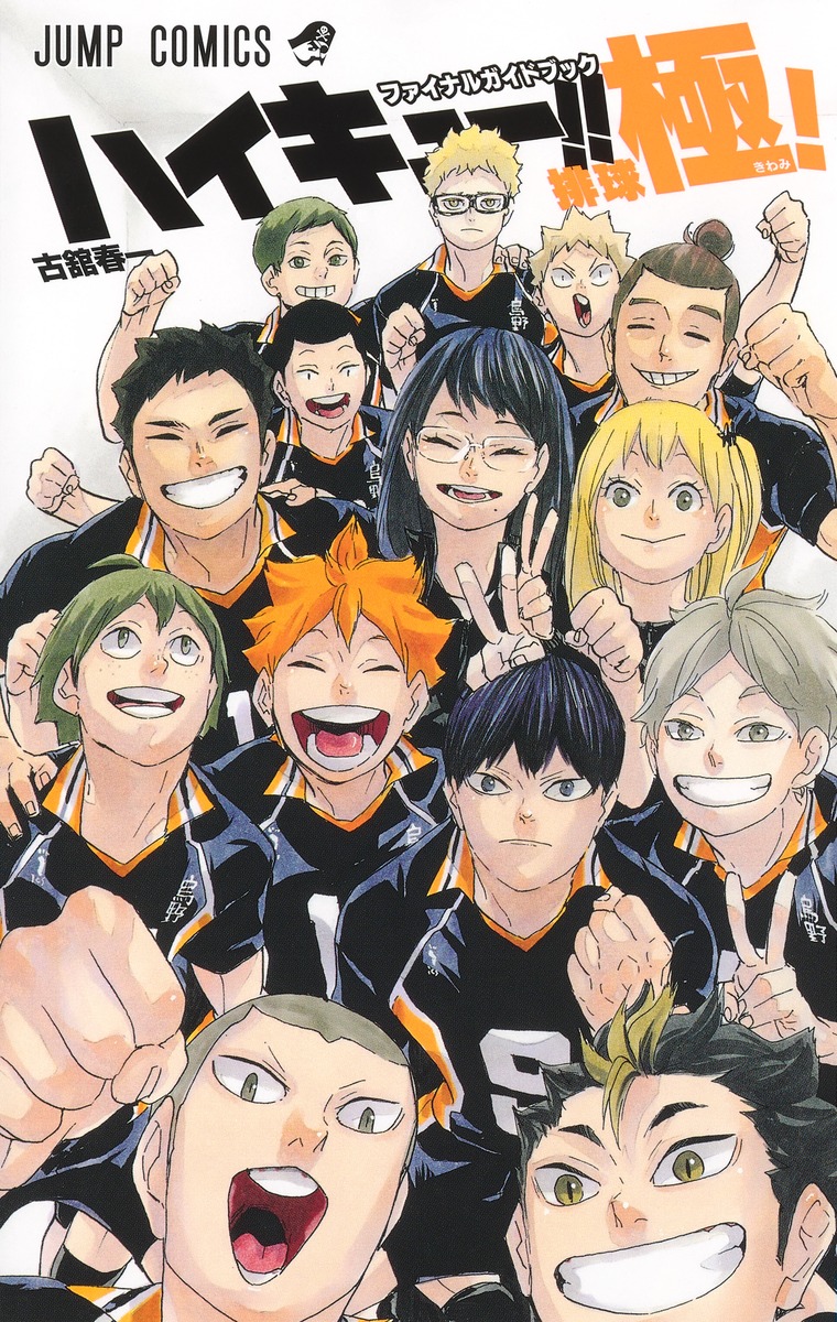ハイキュー!! ファイナルガイドブック 排球極! [Haikyū!! Final Guidebook Volleyball Climax!] book cover