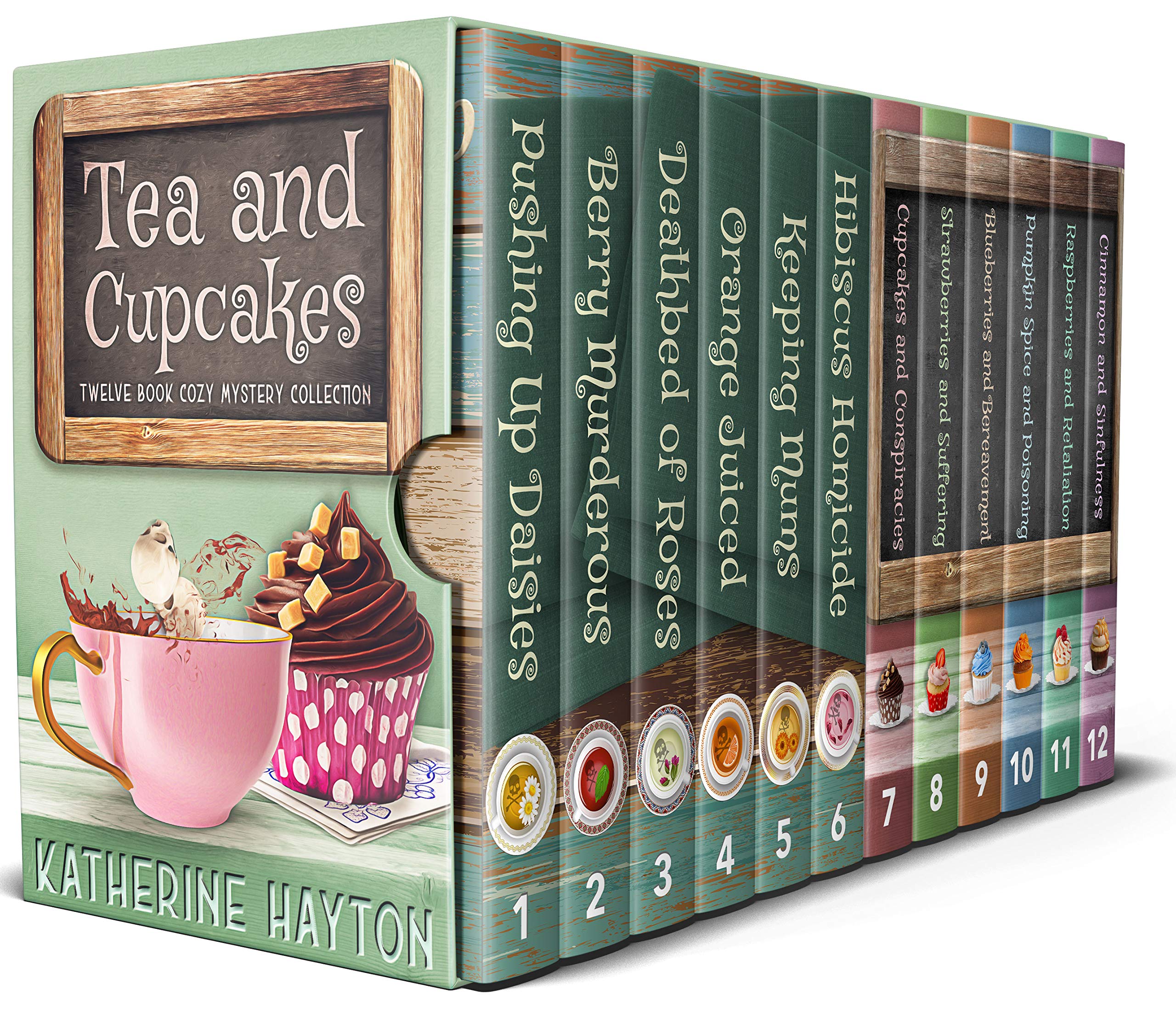 Tea and Cupcakes: Twelve Book Cozy Mystery Collection