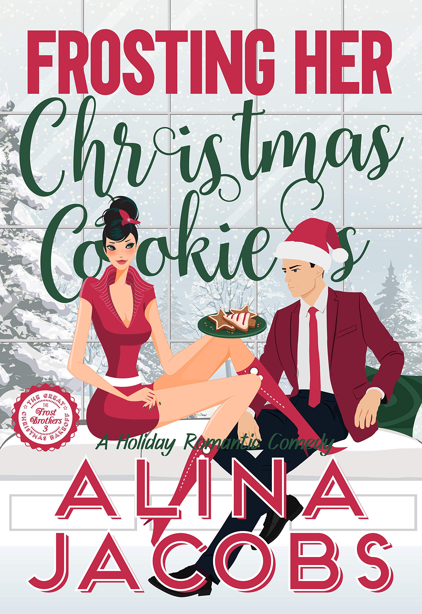Frosting Her Christmas Cookies