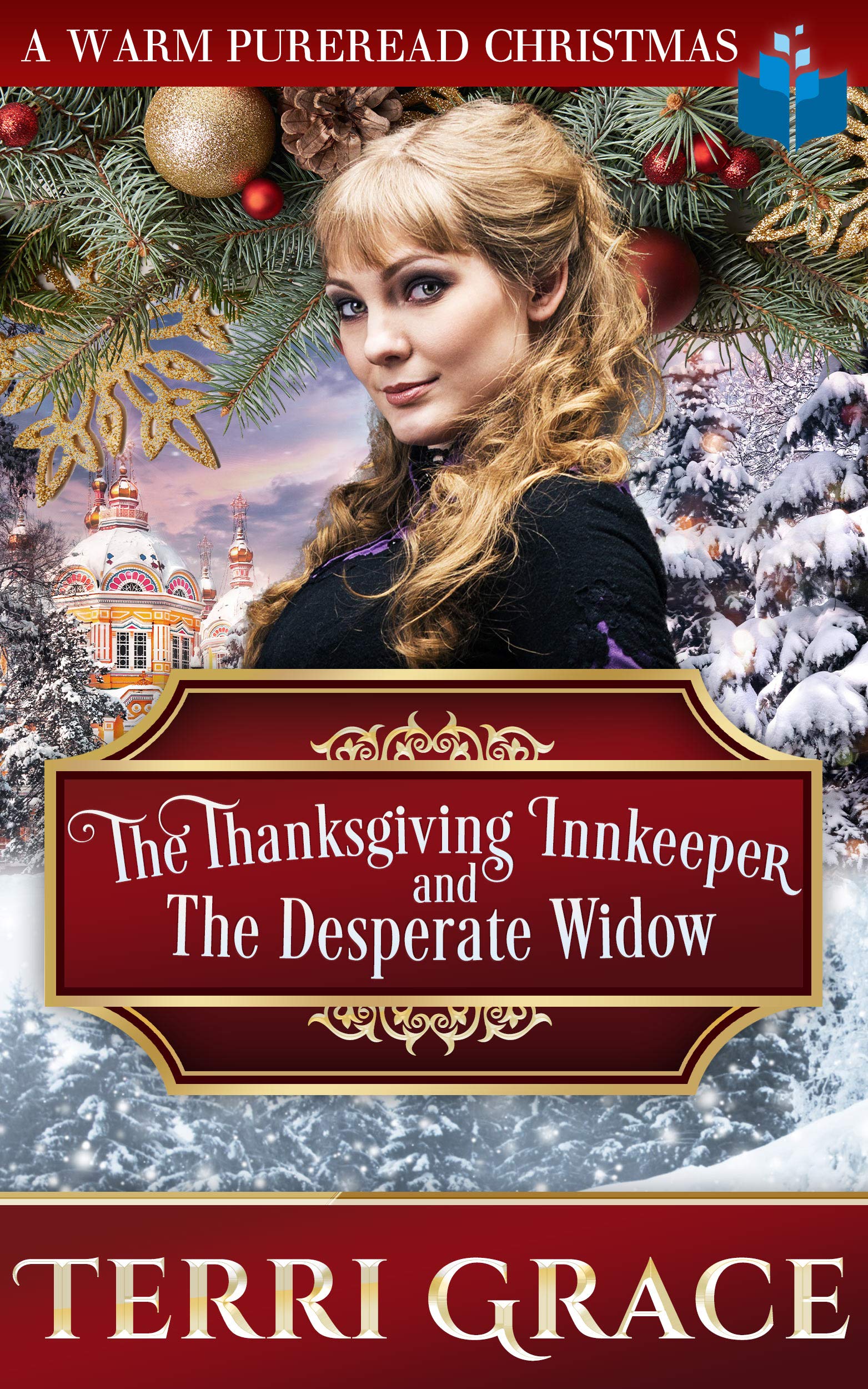 The Thanksgiving Innkeeper and The Desperate Widow book cover
