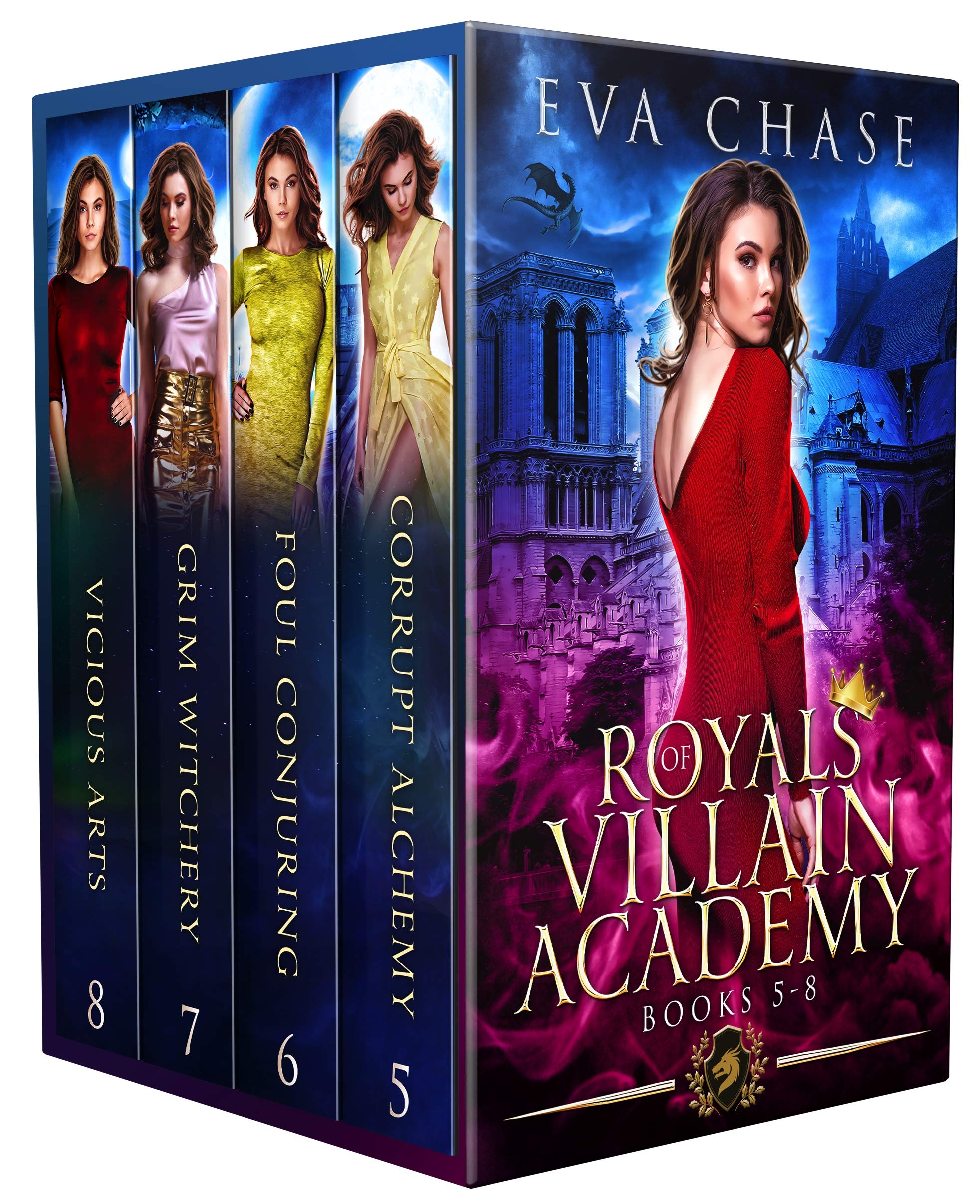 Royals of Villain Academy: Books 5 - 8