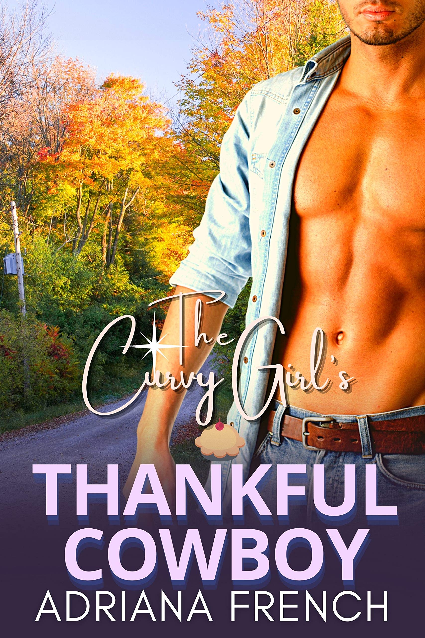 The Curvy Girl's Thankful Cowboy book cover