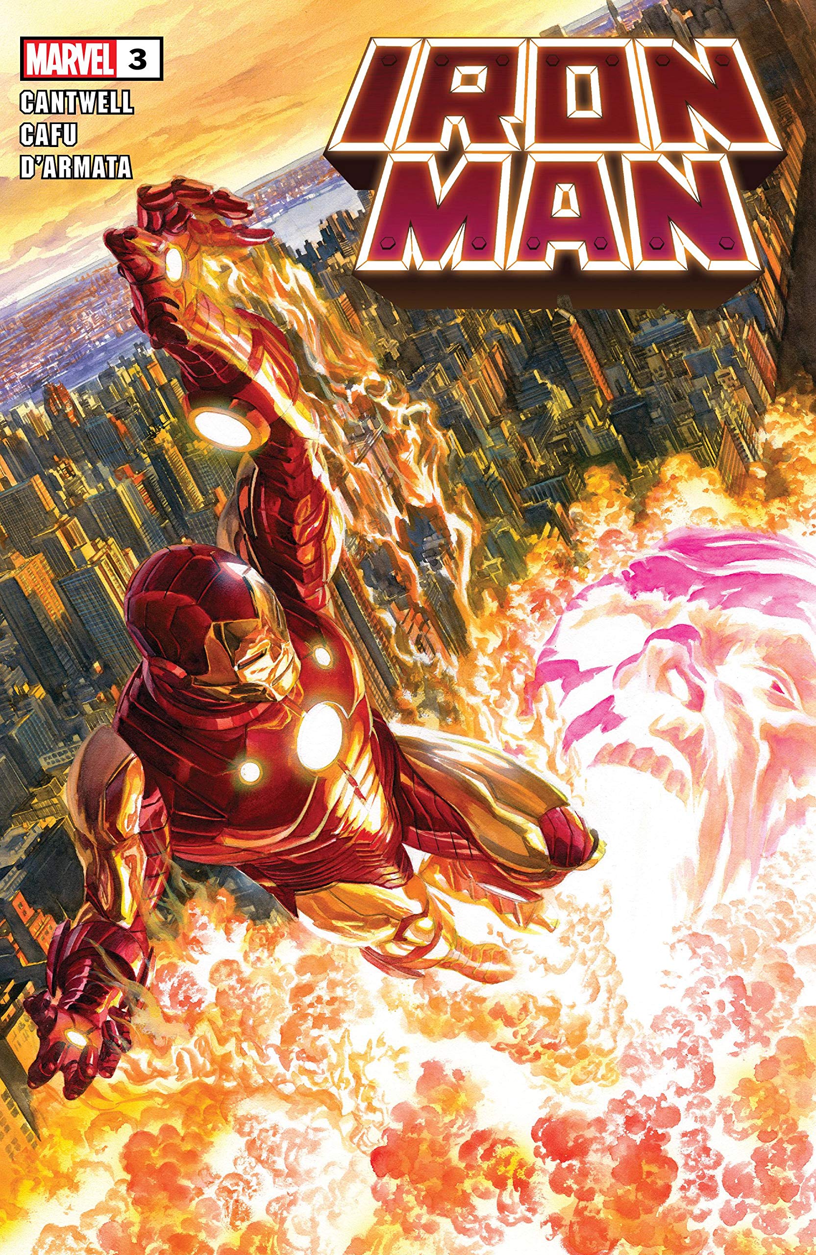 Iron Man (2020) (Single Issues) book cover 3