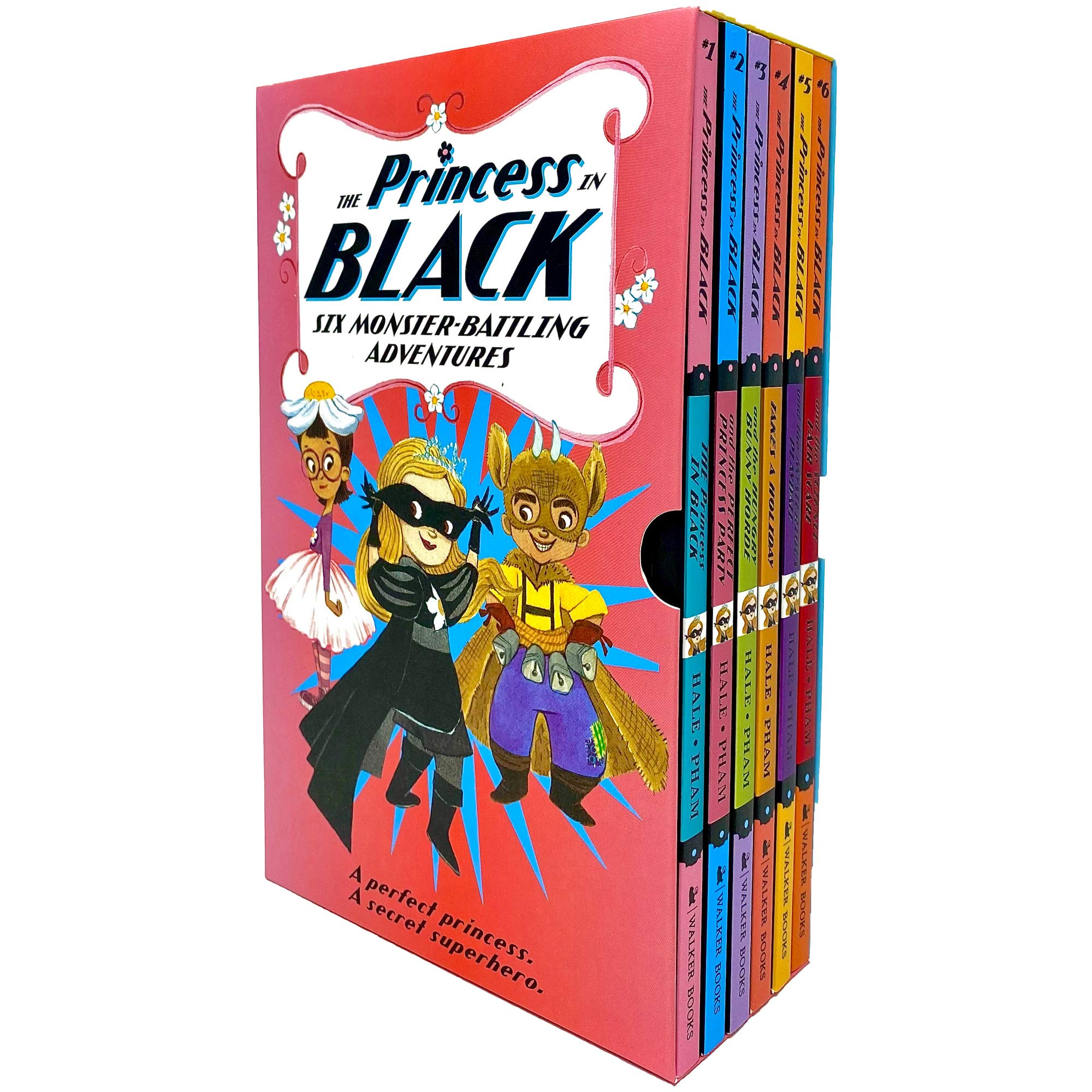 The Princess in Black 6 MonsterBattling Adventures Books Collection