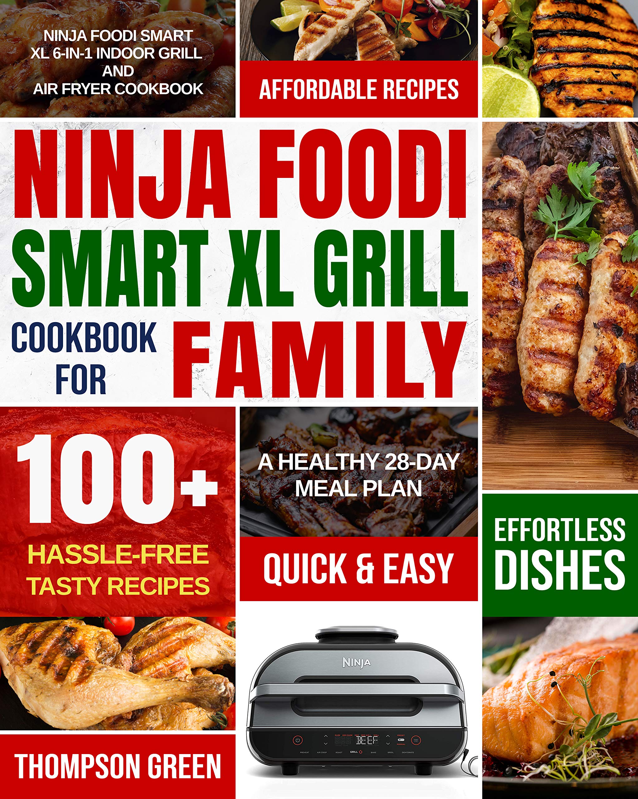Ninja Foodi Smart XL Grill Cookbook for Family Ninja Foodi Smart XL 6