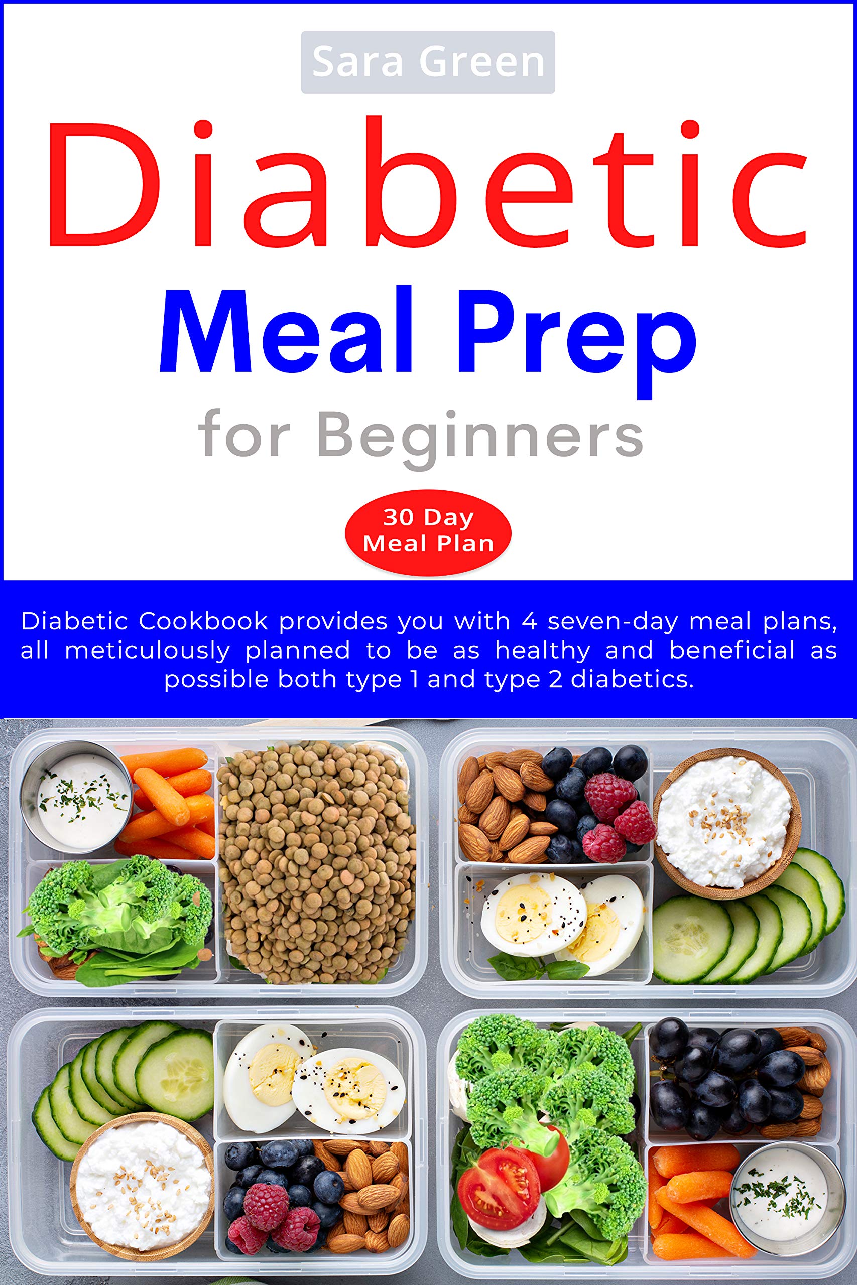 Diabetic Meal Prep for Beginners Diabetic Cookbook provides you with 4