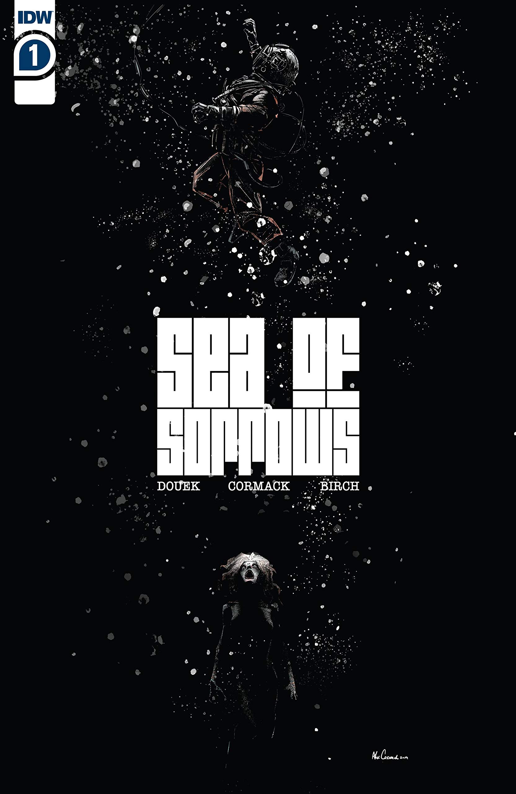 Sea of Sorrows book cover 1