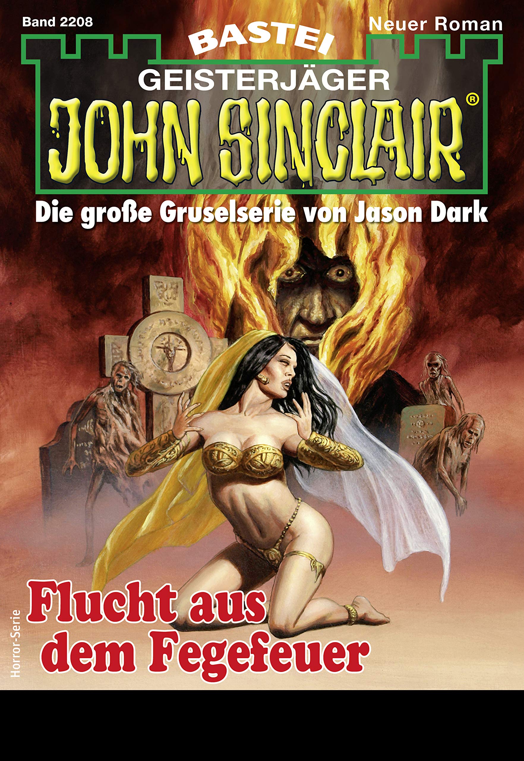 John Sinclair 2208 book cover