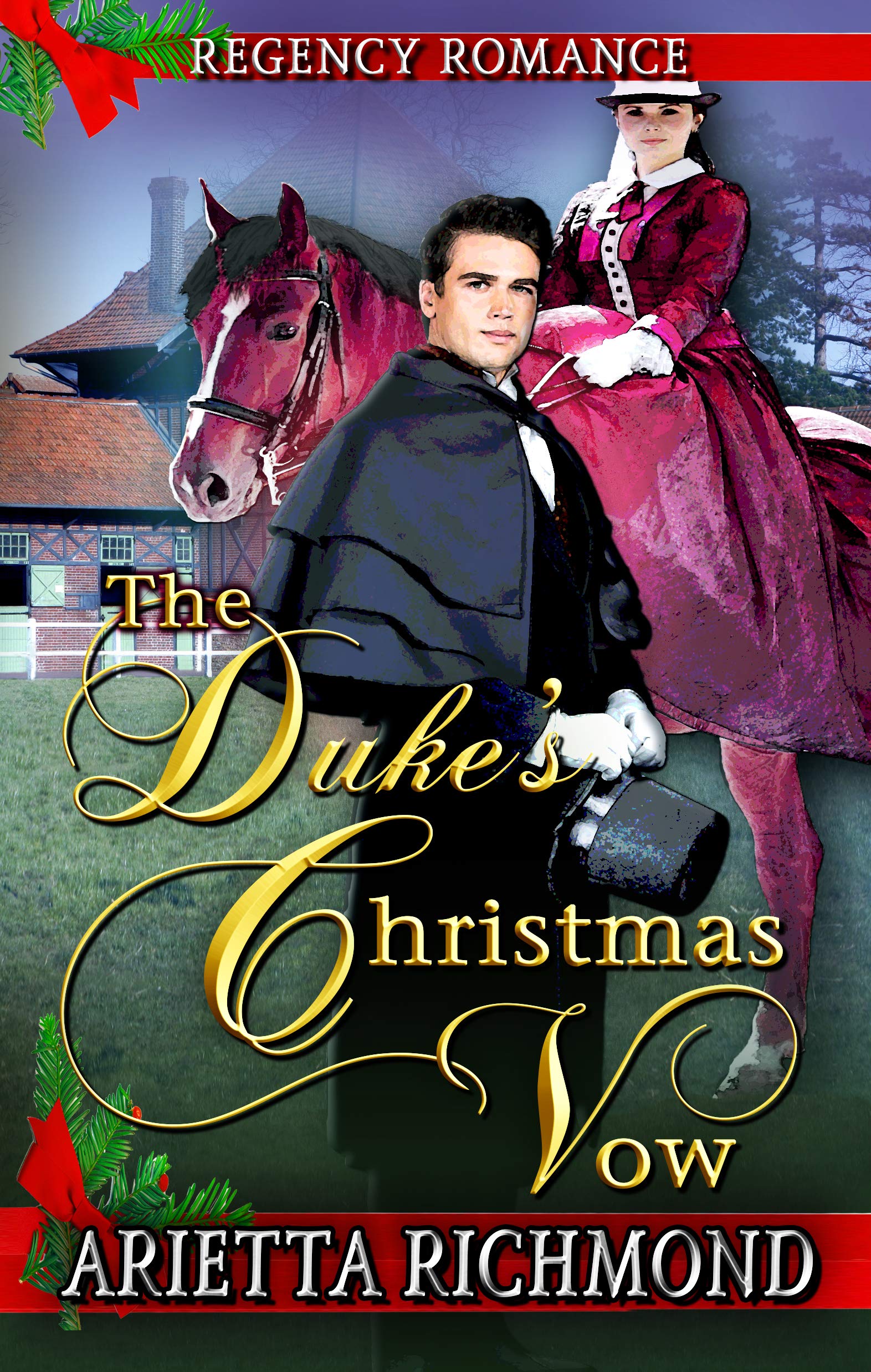 The Duke's Christmas Vow book cover