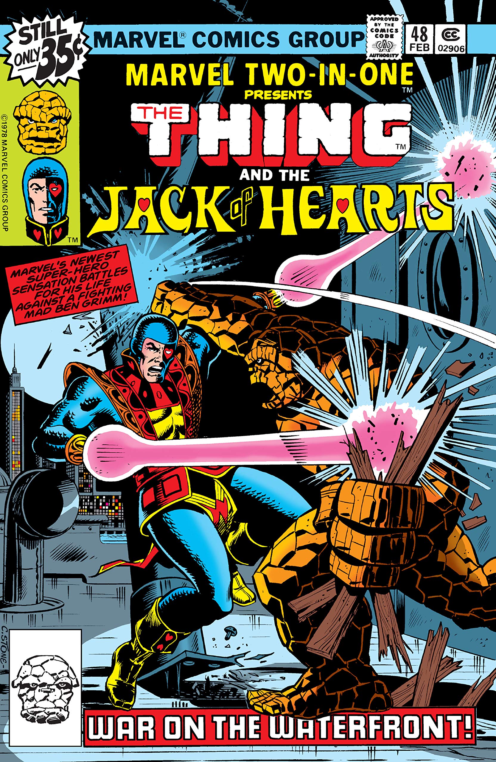 Marvel Two-In-One #48 book cover