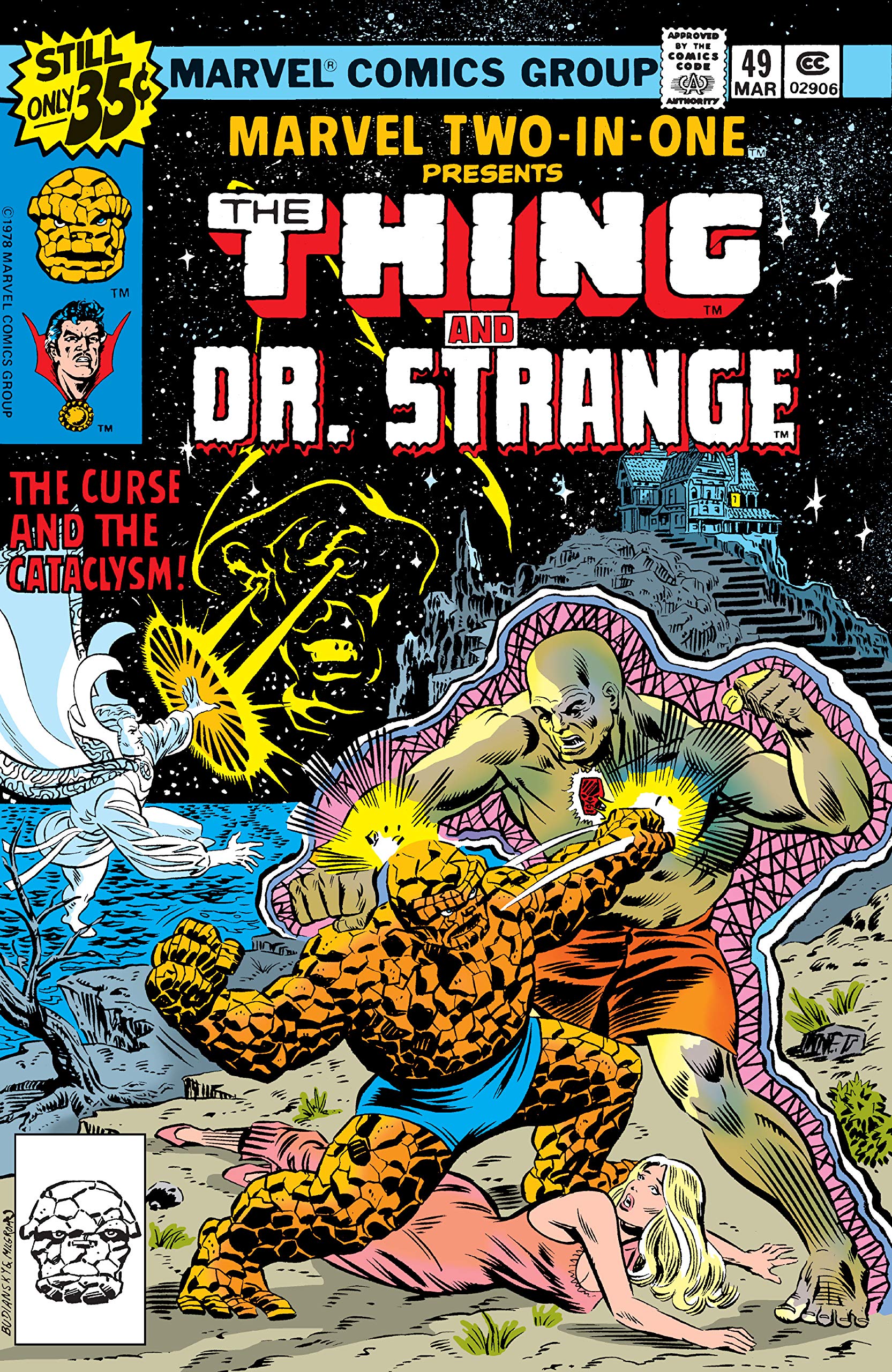 Marvel Two-In-One #49 book cover