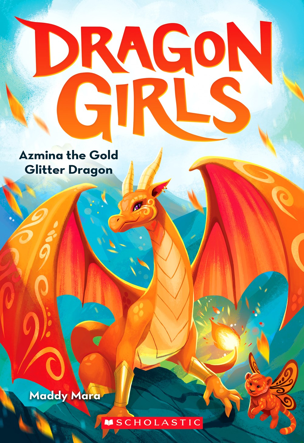 Azmina the Gold Glitter Dragon (Dragon Girls #1) by Maddy Mara | Goodreads