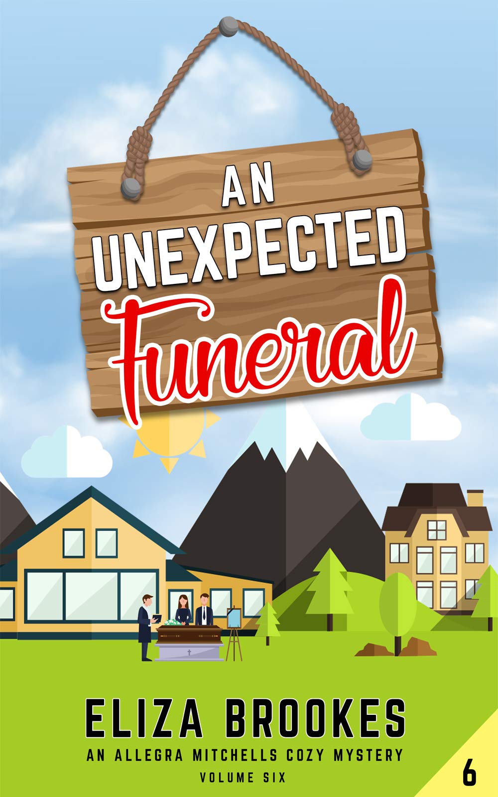 An Unexpected Funeral Cozy Mystery by Eliza Brookes Goodreads