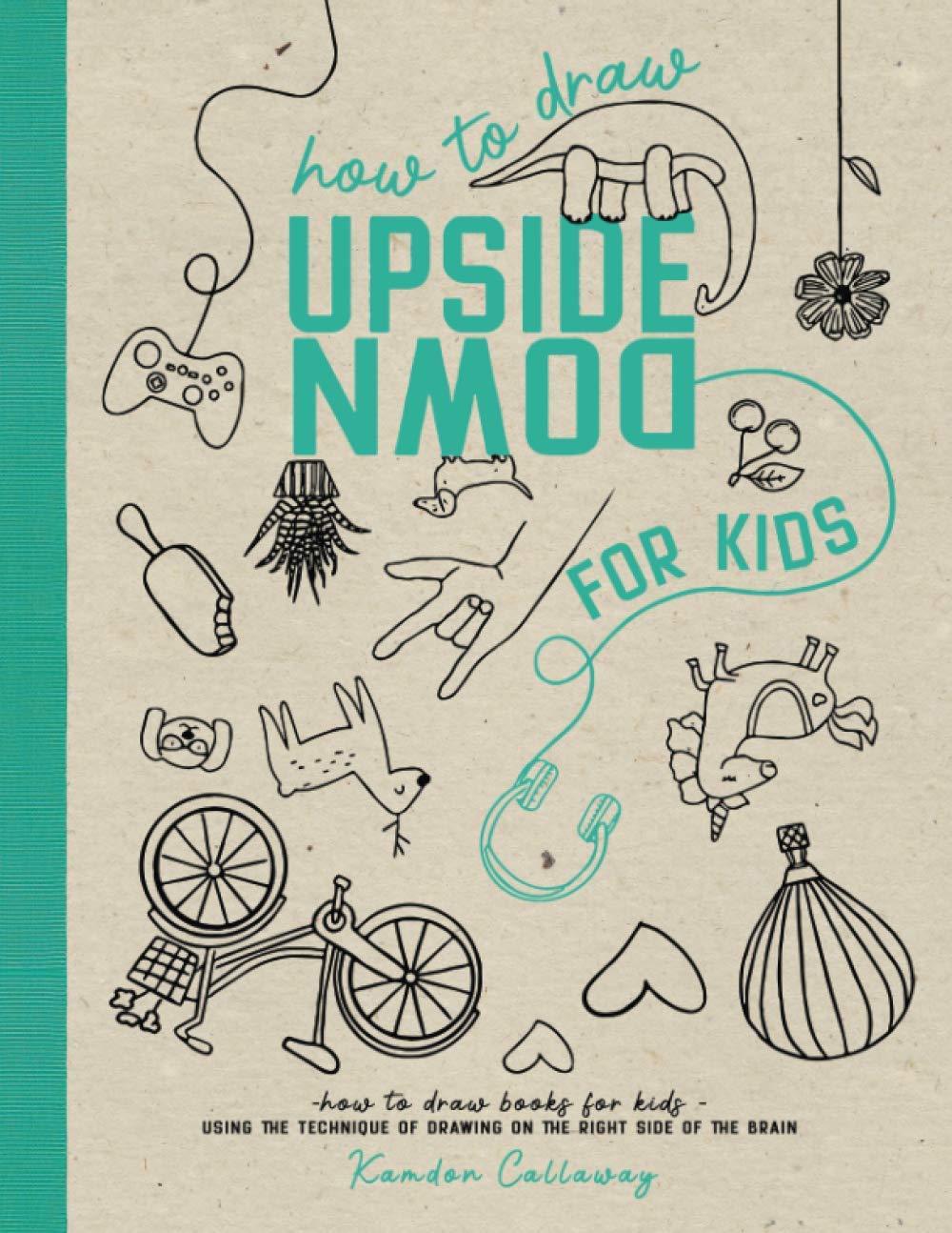 How To Draw Upside Down For Kids Using the Technique of Drawing on The