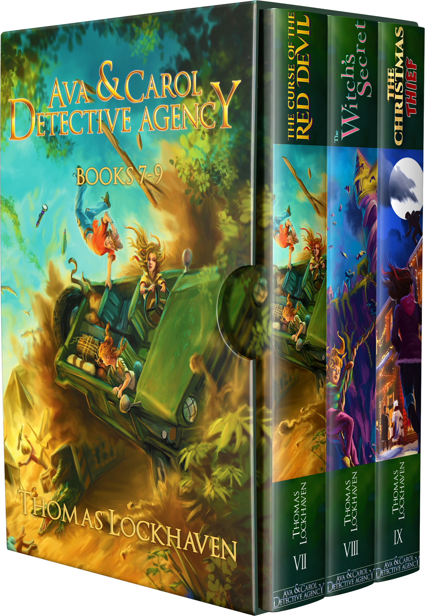 Ava & Carol Detective Agency: Books 7-9