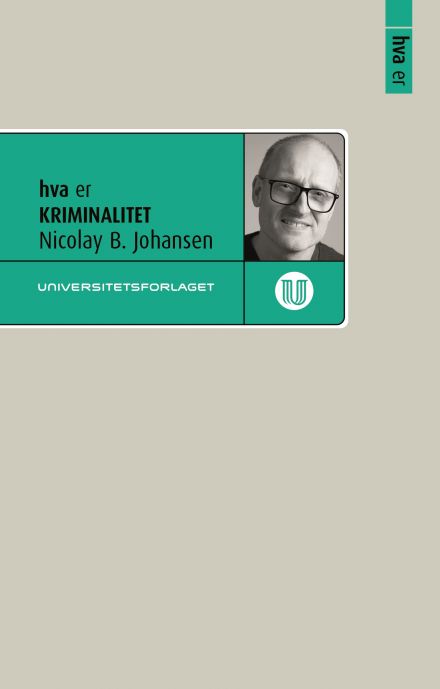 hva er KRIMINALITET book cover