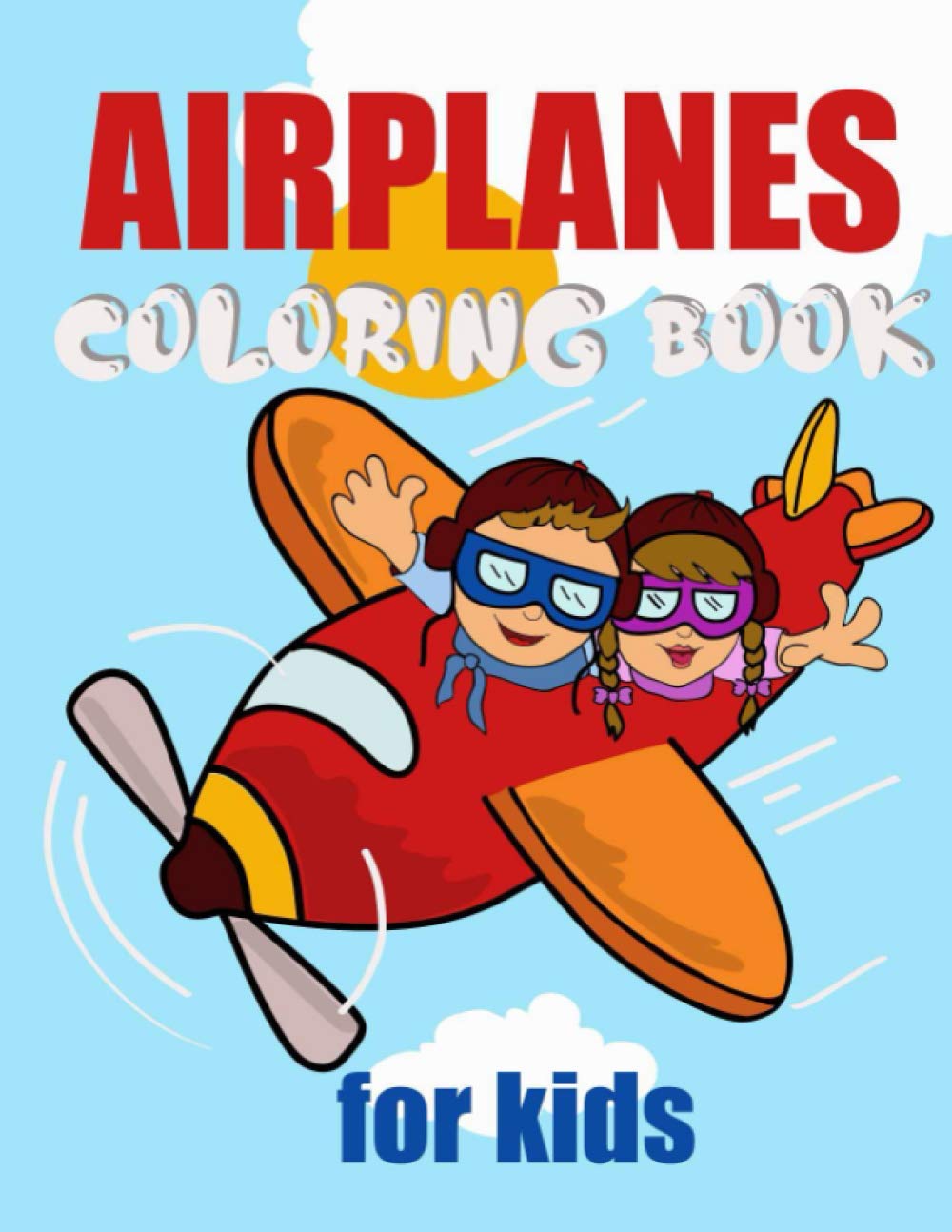 Airplane Coloring Book for Kids Airplane Book For Toddlers 24 by