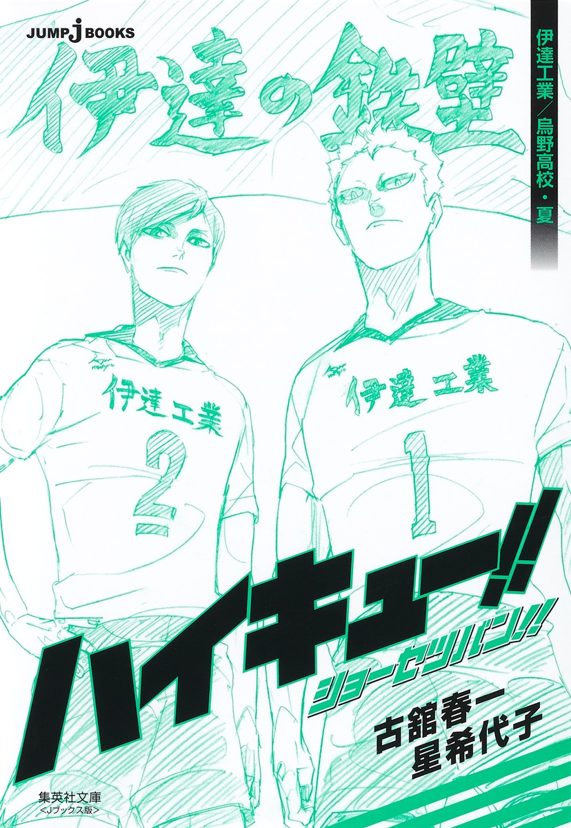 ハイキュー!! ショーセツバン!! 伊達工業/烏野高校・夏 [Haikyū!! Shōsetsuban!! Date Tech High/Karasuno High School book cover