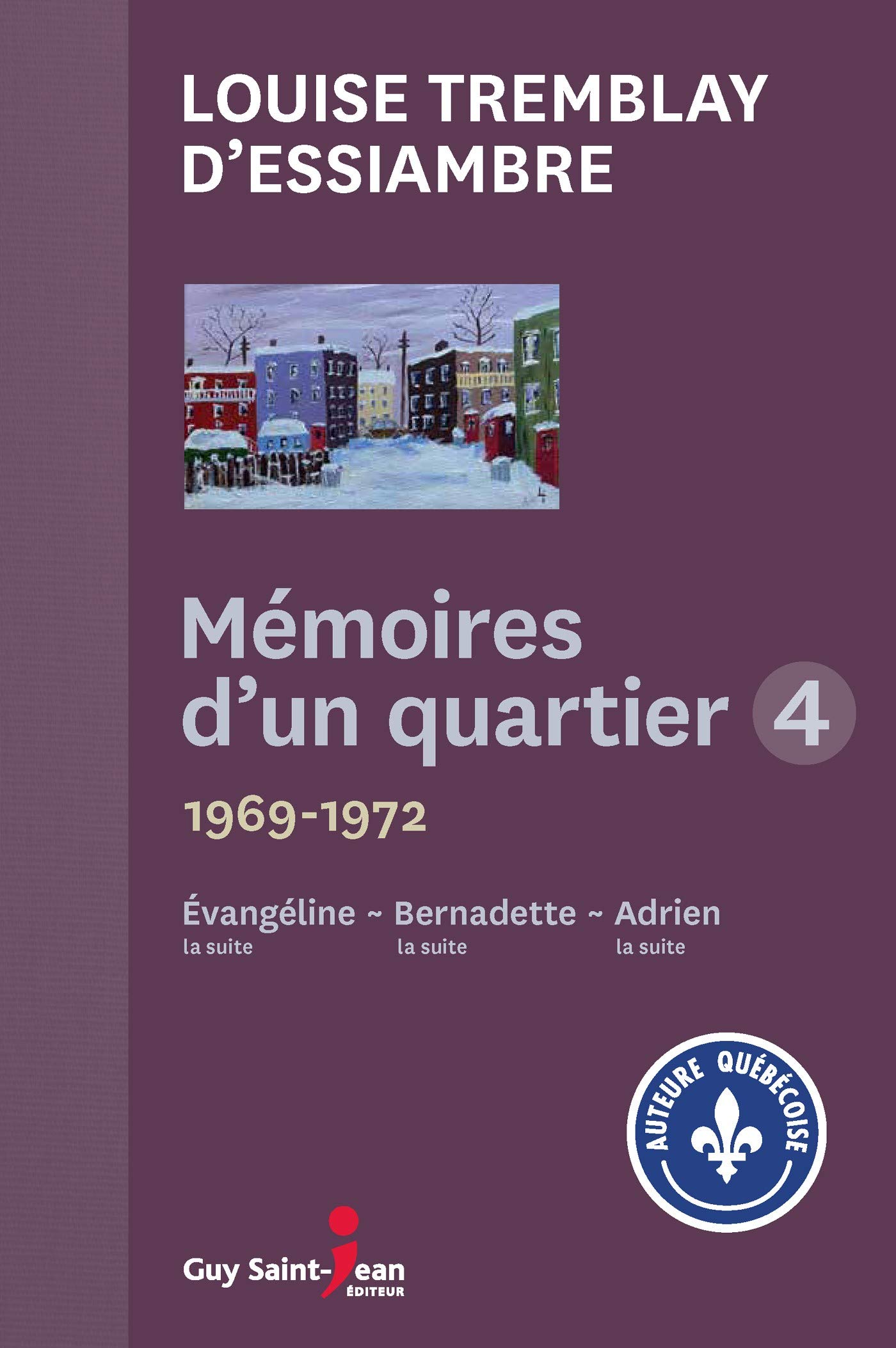 Mémoires d'un quartier 4 book cover