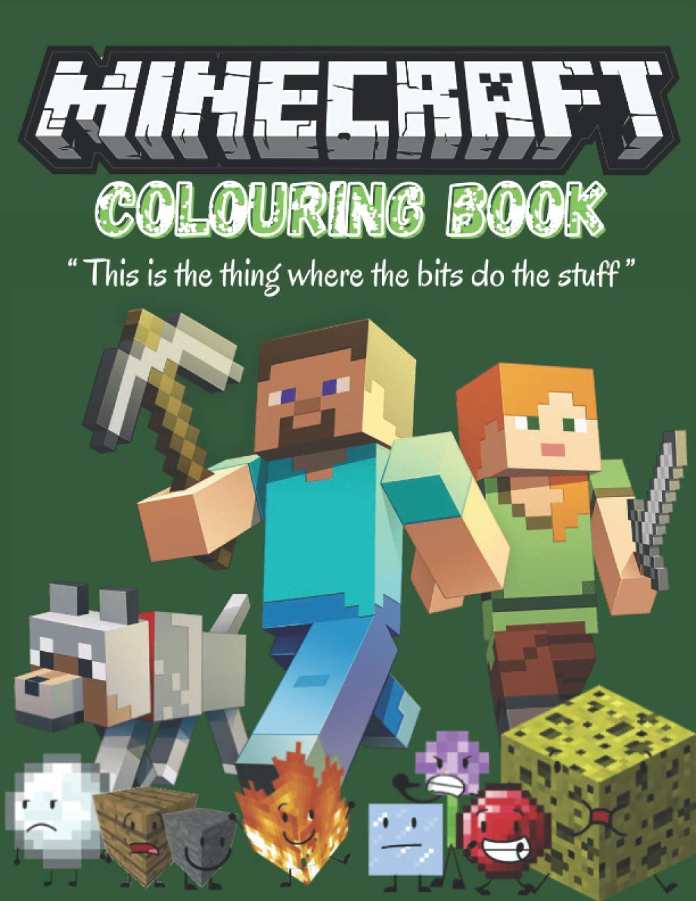 Minecraft Colouring Book For Kids, Amazing Colouring Book for Boys