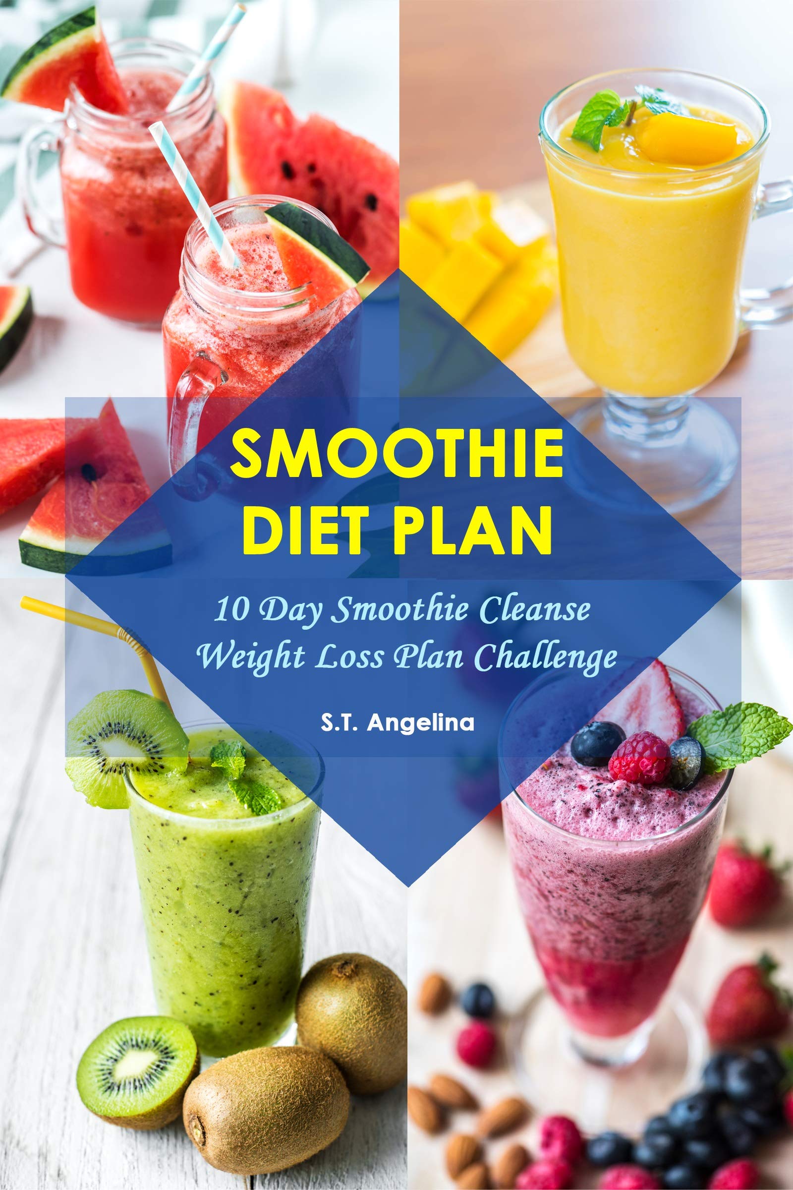 Smoothie Diet Plan 10 Day Smoothie Cleanse Weight Loss Plan Challenge