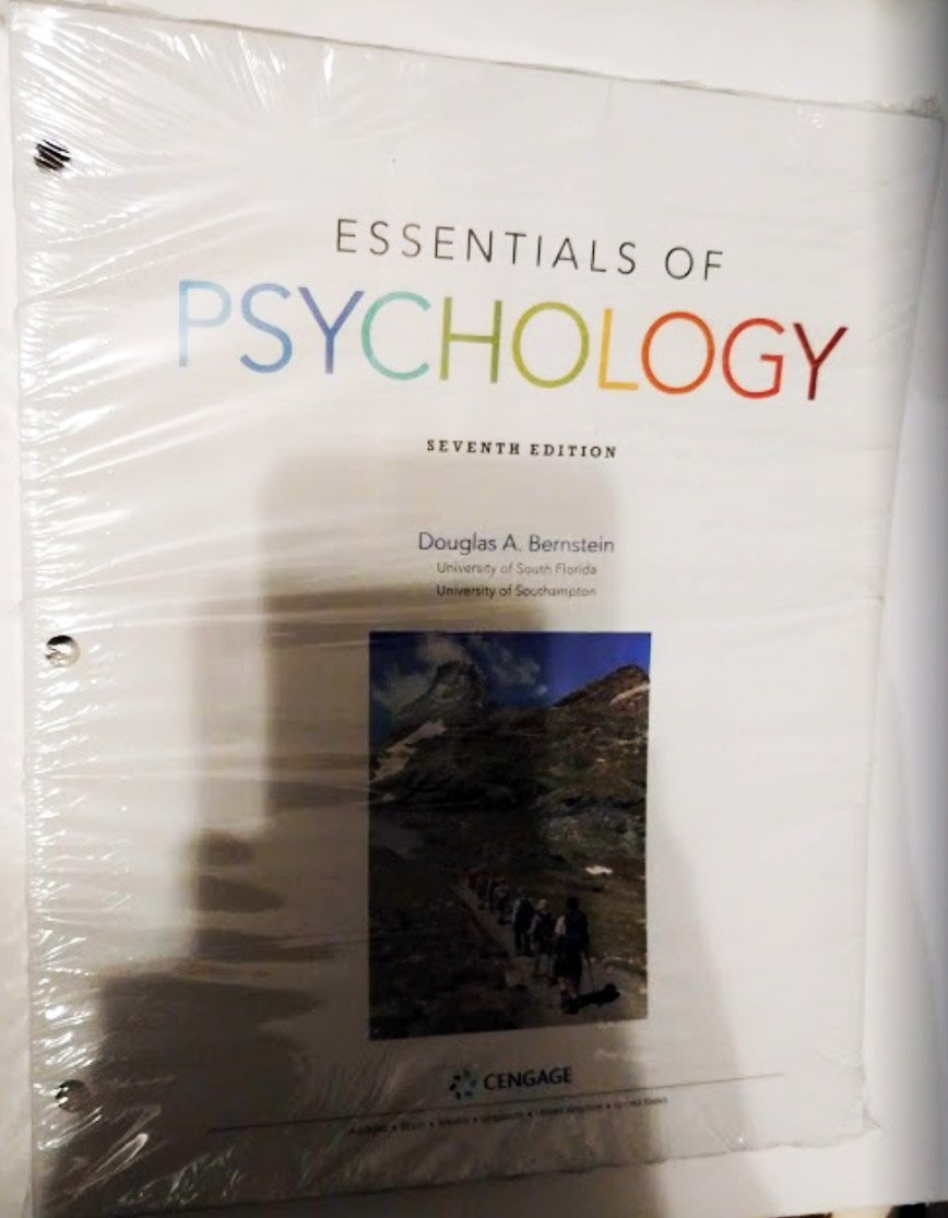 Essentials of Psychology (7th Edition), Looseleaf Version by Douglas A