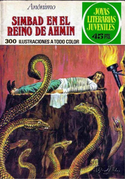 Simbad en el Reino de Ahmin book cover
