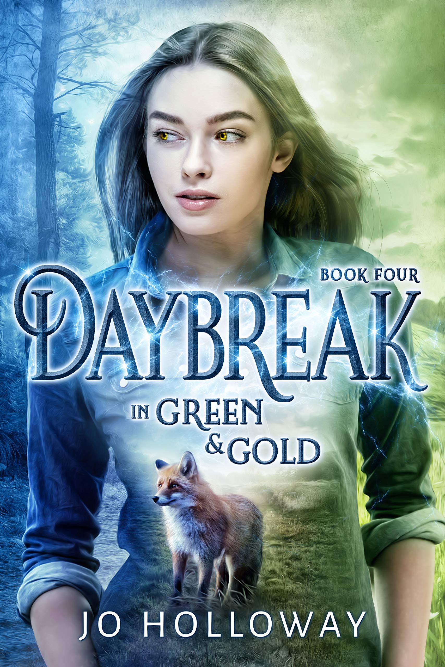 Daybreak in Green & Gold book cover