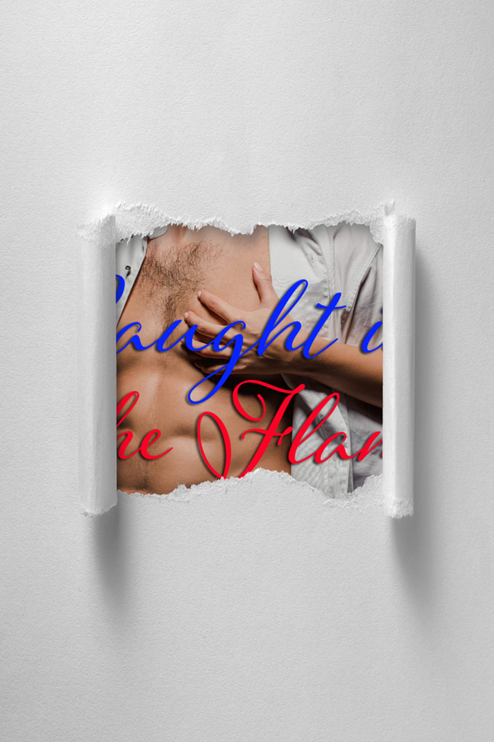 Caught in the Flames book cover