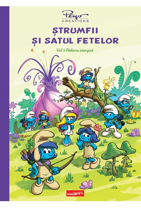 Ștrumfii și satul fetelor. Pădurea intezisă